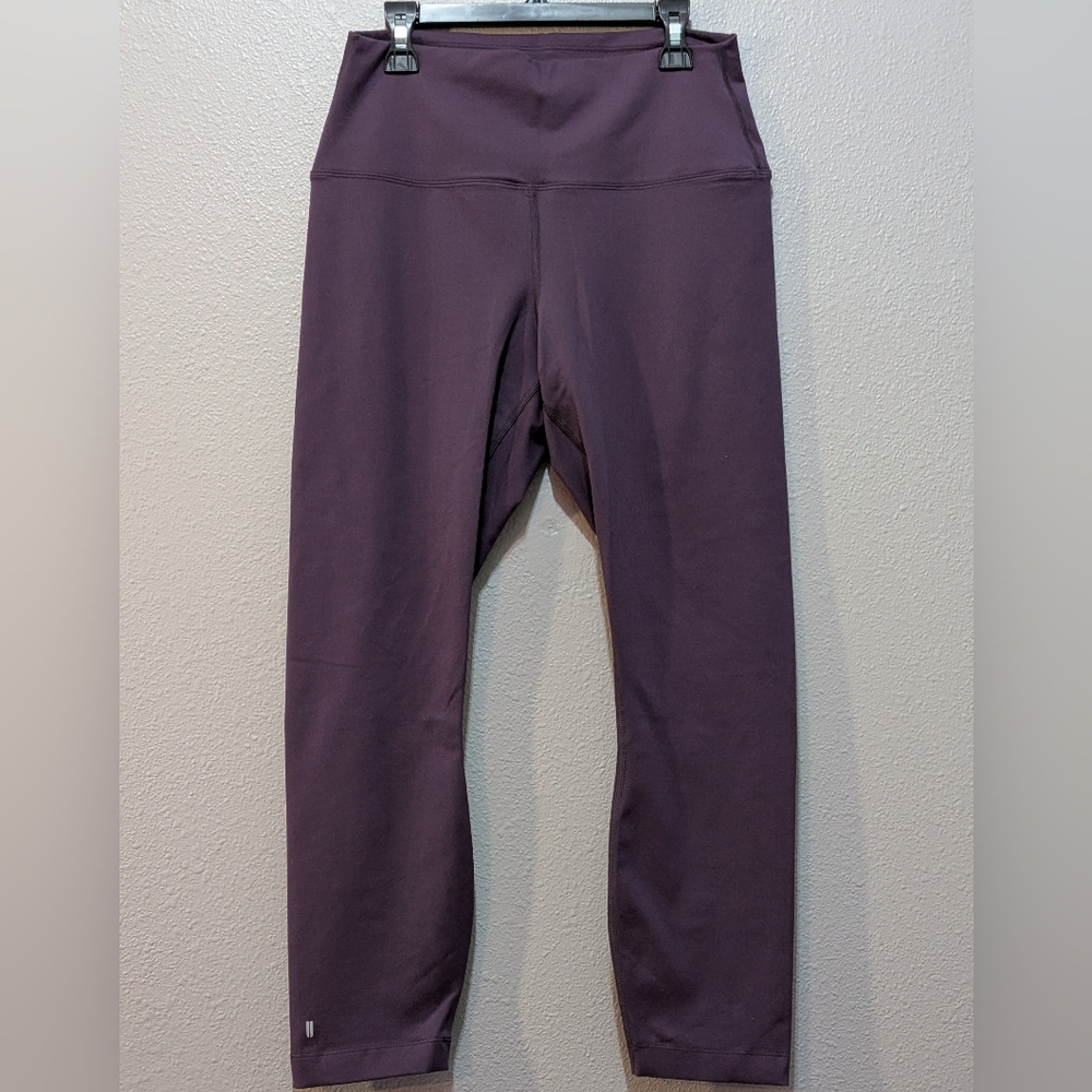 NOBULL | High Rise Performance Training Leggings | Plum Purple | Women's Medium